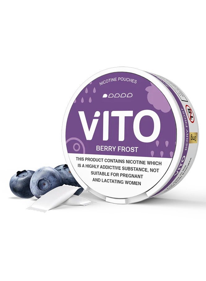 VITO berry frost 3mg nicotine pouches - Image 2